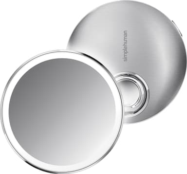 Simplehuman sensor kompakt smart kosmetisk speil (børstet stål)