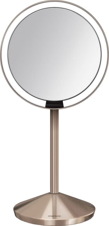Simplehuman mini sensor smart kosmetisk speil (rosegull)