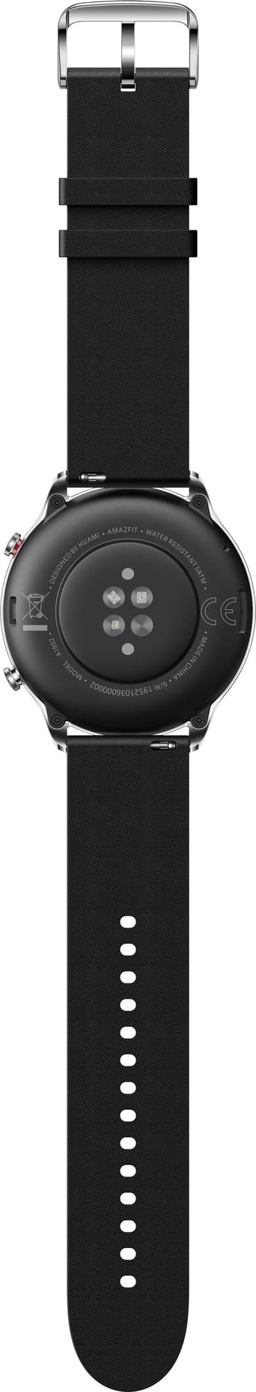Amazfit GTR 2 Classic Edition stål smartklokke (obsidian black)