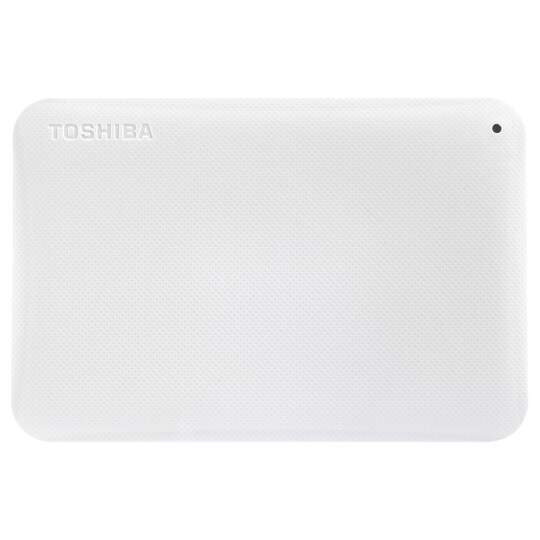 Toshiba Canvio Ready 2 TB ekstern harddisk (hvit)
