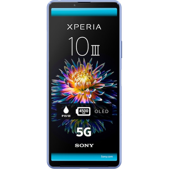 Sony Xperia 10 III - 5G smarttelefon 6/128GB (blå)