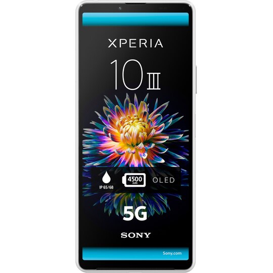 Sony Xperia 10 III - 5G smarttelefon 6/128GB (hvit)