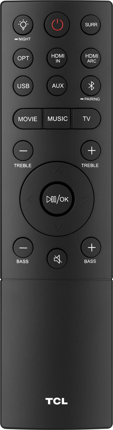 TCL TS8111 2.1-kanals lydplanke (sort)