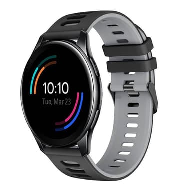Twin Sport armbånd OnePlus Watch 46mm - Svart/grå