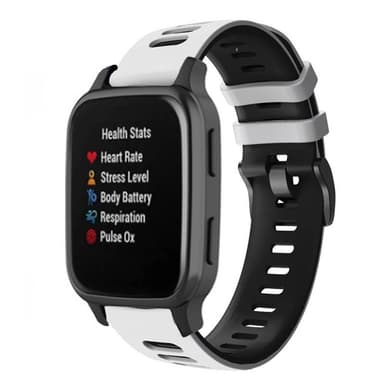 Twin Sport armbånd Garmin Venu Sq- Hvit/svart