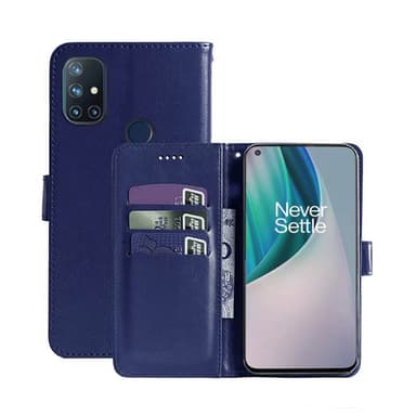 Lommebokdeksel 3-kort OnePlus Nord N10  - Mørke blå