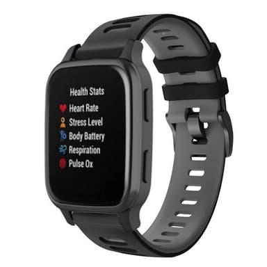 Twin Sport armbånd Garmin Venu Sq- Svart/grå