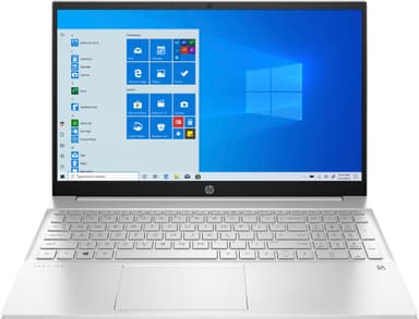 HP Pavilion 15 Ath/8/128 15.6" bærbar PC (silver)