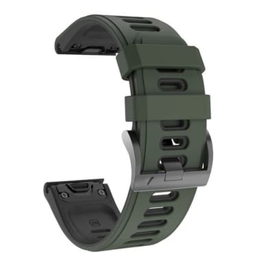 Twin Sport armbånd Garmin Fenix 6X - Grønn/svart