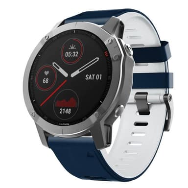 Twin Sport armbånd Garmin Fenix 6 - Blå/grå