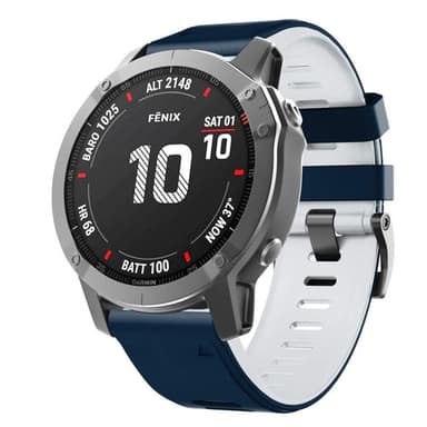 Twin Sport armbånd Garmin Fenix 6X Pro - Blå/grå