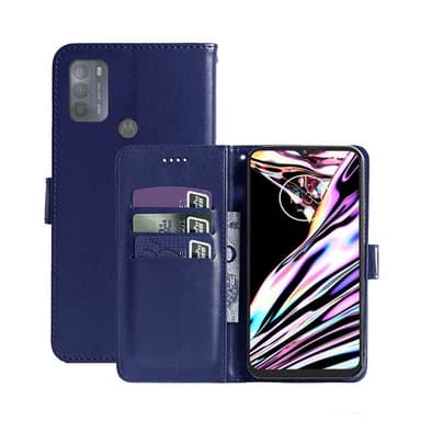Lommebokdeksel 3-kort Motorola Moto G50  - Mørke blå