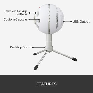 Blue Microphones Snowball iCE USB mikrofon (hvit)