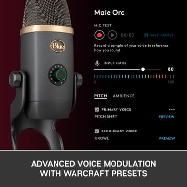 Blue Microphones Yeti X World of Warcraft Edition gamingmikrofon