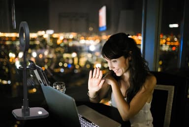 Digip Success smarttelefonstativ og LED-ringlys