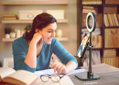 Digip Success smarttelefonstativ og LED-ringlys