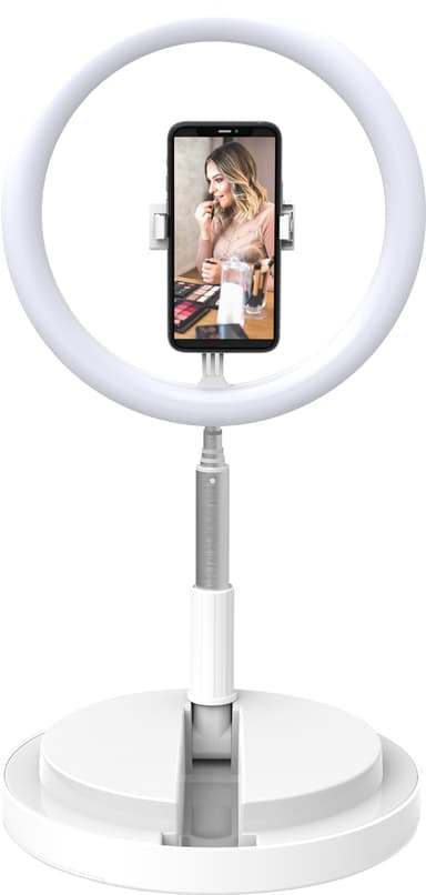 Digip Invisilight stativ og LED-ringlys