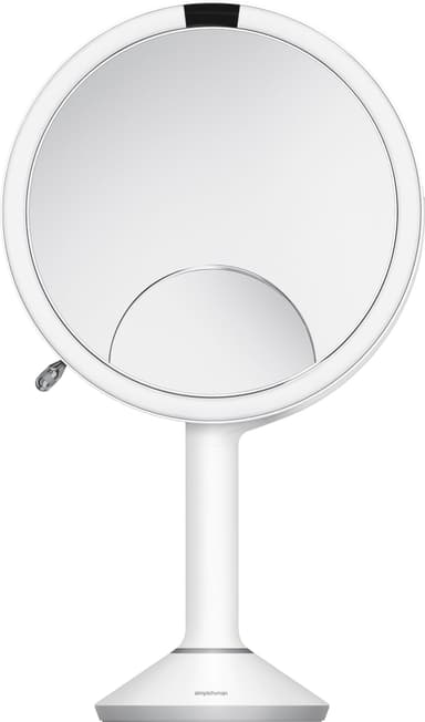 Simplehuman sensor trio smart sminkespeil (hvit)