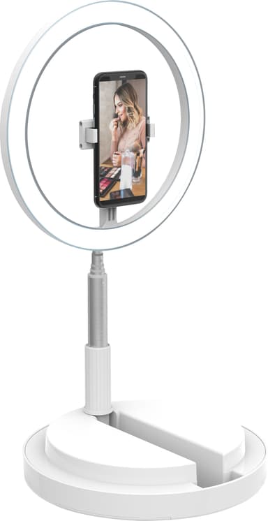 Digip Invisilight stativ og LED-ringlys