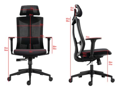 Zen Office 750 ergonomisk kontorstol