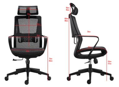 Zen Office 550 ergonomisk kontorstol