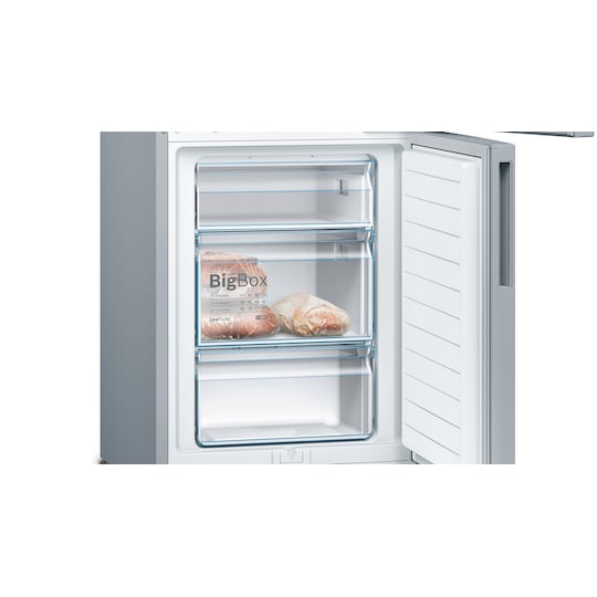 Bosch Fridge/freezer combination KGV332LEA (Inox-look)