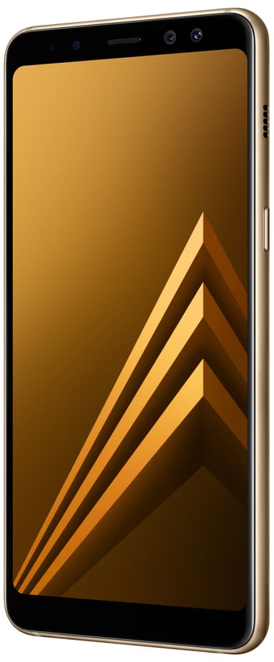 Samsung Galaxy A8 2018 smarttelefon (gull)