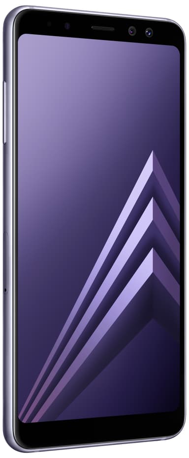 Samsung Galaxy A8 2018 smarttelefon (orkidégrå)