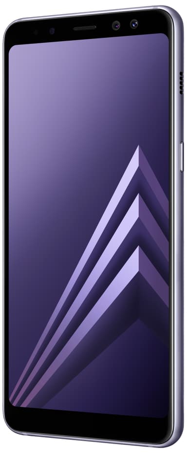 Samsung Galaxy A8 2018 smarttelefon (orkidégrå)