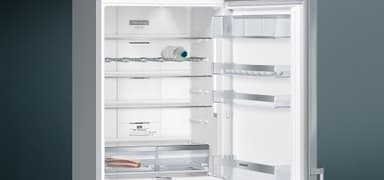 Siemens iQ500 kombiskap KG49NAIDP (inox)