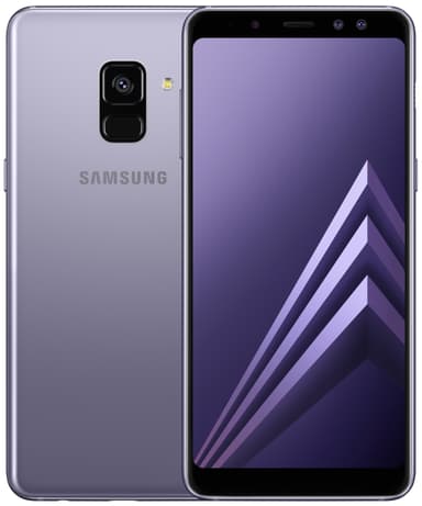 Samsung Galaxy A8 2018 smarttelefon (orkidégrå)
