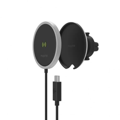 Mophie Mobilholder til bil Snap+ Wireless Vent Mount MagSafe Svart