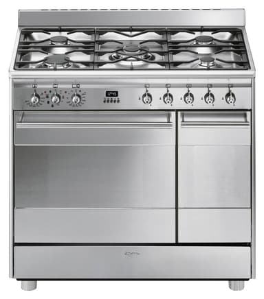 Smeg gasskomfyr SCB92MX8