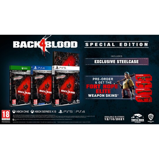 Back 4 Blood - Special Edition (PS4) inkl. PS5-version
