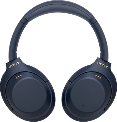 Sony trådløse around-ear hodetelefoner WH-1000XM4 (blå)