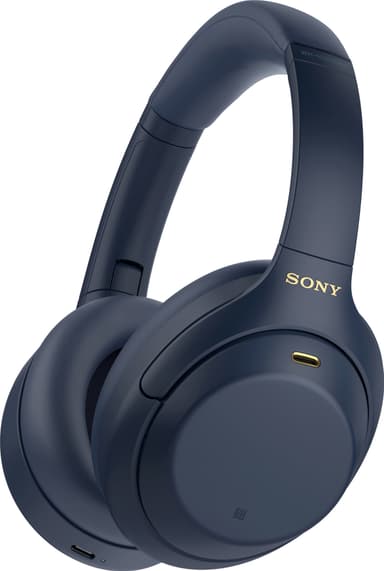 Sony trådløse around-ear hodetelefoner WH-1000XM4 (blå)