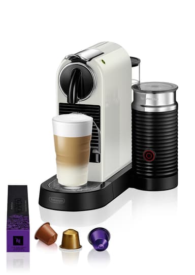 NESPRESSO® CitiZ & Milk kaffemaskin fra DeLonghi, Hvit