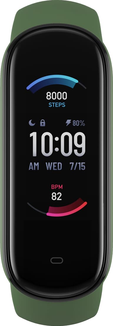 Amazfit Band 5 aktivitetsmåler (oliven)
