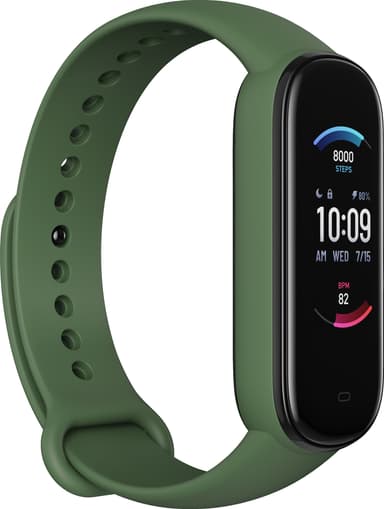 Amazfit Band 5 aktivitetsmåler (oliven)