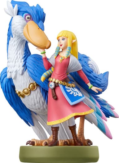 Nintendo Amiibo karakter Zelda og Loftwing fra Legend of Zelda Coll.