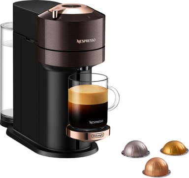 NESPRESSO® Vertuo Next kaffemaskin fra DeLonghi, Brun