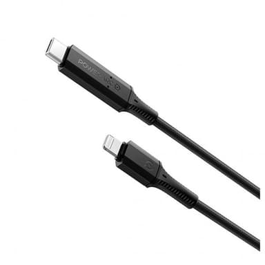 Spigen PowerArc Kabel ArcWire™ USB-C till Lightning 1 meter Svart
