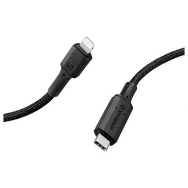 Spigen PowerArc Kabel ArcWire™ USB-C till Lightning 1 meter Svart