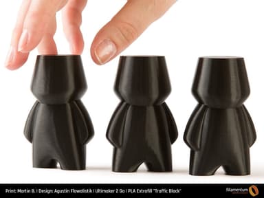Fillamentum PLA Extrafill - Traffic Black