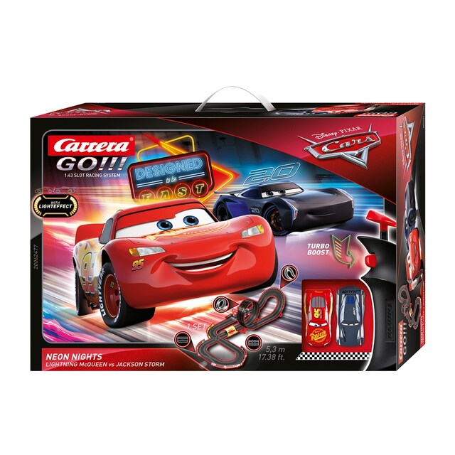 Carrera Bilbane - Disney Cars 3 - Neon Nights GO!
