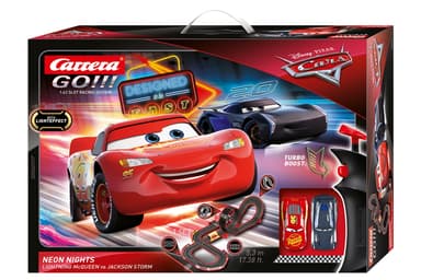 Carrera Bilbane - Disney Cars 3 - Neon Nights GO!