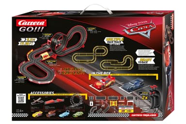 Carrera Bilbane - Disney Cars 3 - Neon Nights GO!