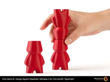 Fillamentum PLA Extrafill - Signal Red