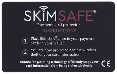 SkimSafe kontaktløs kortbeskyttelse