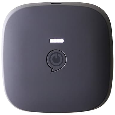 Zens Qi 5200mAh bærbar powerbank (sort)